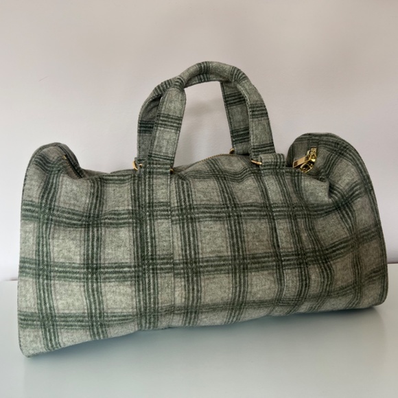 Stoney Clover Lane Plaid Duffle Bag - Picture 2 of 8
